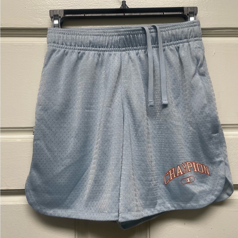 Champion Sky Blue Mesh Shorts